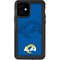 NFL Los Angeles Rams Double Vision iPhone 12 Waterproof Case