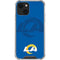 NFL Los Angeles Rams Double Vision iPhone 13 Mini Clear Case