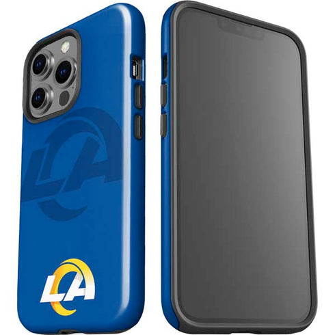 NFL Los Angeles Rams Double Vision iPhone 13 Pro Impact Case