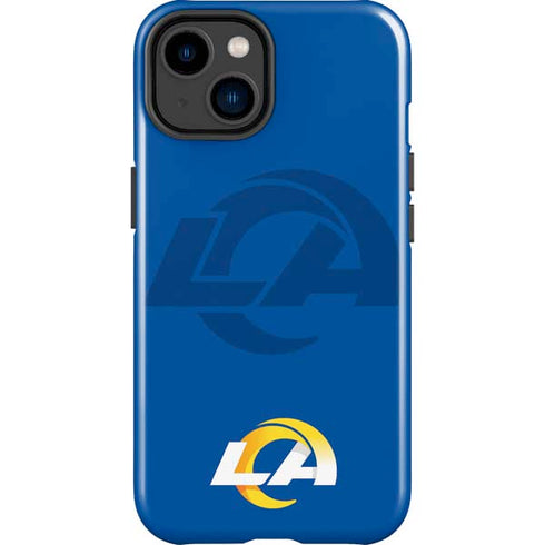 NFL Los Angeles Rams Double Vision iPhone 14 Plus Impact Case