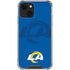 NFL Los Angeles Rams Double Vision iPhone 14 Plus Clear Case