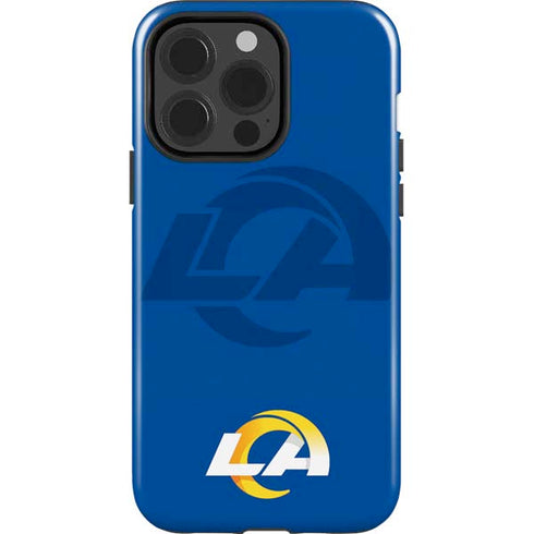 NFL Los Angeles Rams Double Vision iPhone 15 Pro Impact Case