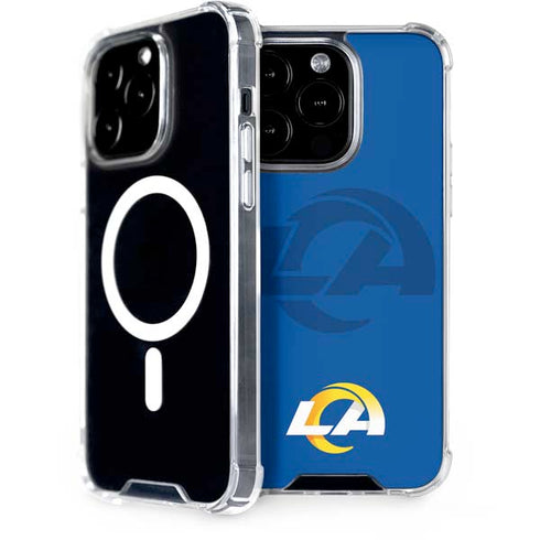 NFL Los Angeles Rams Double Vision iPhone 14 Pro MagSafe Case