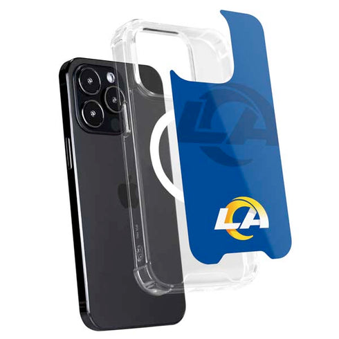 NFL Los Angeles Rams Double Vision iPhone 14 Pro MagSafe Case