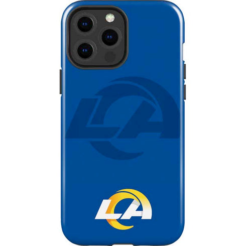 NFL Los Angeles Rams Double Vision iPhone 15 Pro Max Impact Case