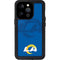 NFL Los Angeles Rams Double Vision iPhone 14 Pro Waterproof Case