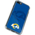 NFL Los Angeles Rams Double Vision iPhone SE (2nd & 3rd Gen) Clear Case