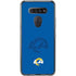 NFL Los Angeles Rams Double Vision LG K51/Q51 Clear Case