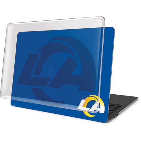 NFL Los Angeles Rams Double Vision MacBook Pro 13in (2020) Case plus Skin