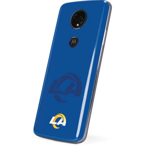 NFL Los Angeles Rams Double Vision Moto E5 Plus Skin