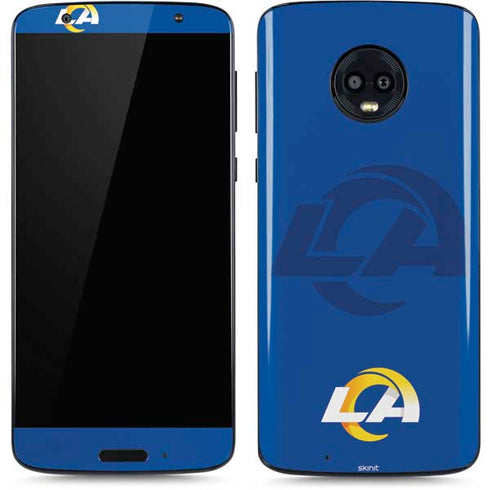 NFL Los Angeles Rams Double Vision Moto G6 Skin