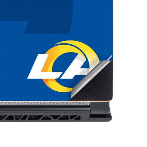 NFL Los Angeles Rams Double Vision MSI GS65 Stealth Laptop Skin