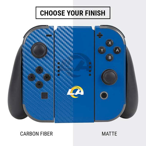 NFL Los Angeles Rams Double Vision Nintendo Switch Bundle Skin