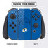 NFL Los Angeles Rams Double Vision Nintendo Switch Bundle Skin