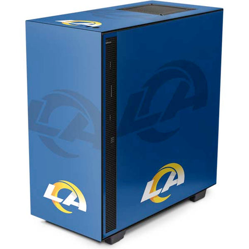 NFL Los Angeles Rams Double Vision NZXT H510 Compact ATX Mid-Tower Case Skin
