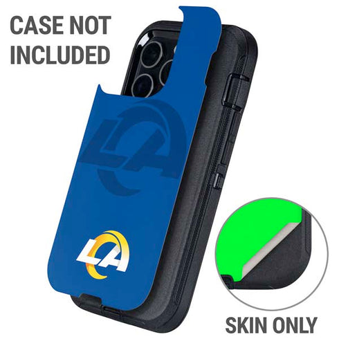 NFL Los Angeles Rams Double Vision Otterbox Defender iPhone Skin
