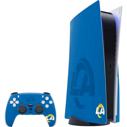NFL Los Angeles Rams Double Vision PS5 Bundle Skin