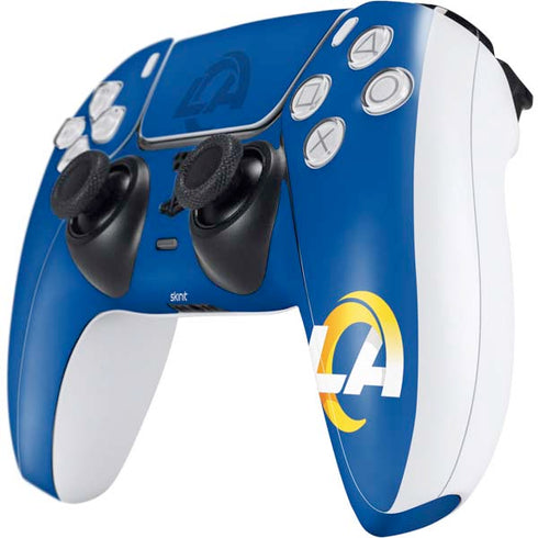NFL Los Angeles Rams Double Vision PS5 Controller Skin