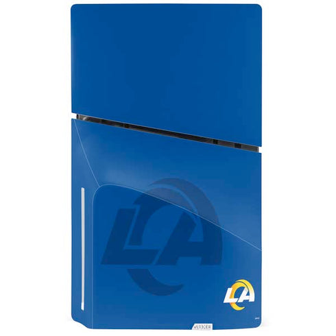 NFL Los Angeles Rams Double Vision PS5 Slim Disk Console Skin