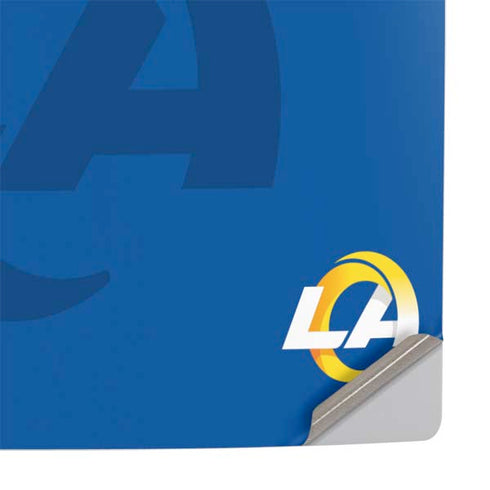 NFL Los Angeles Rams Double Vision PS5 Slim Disk Console Skin