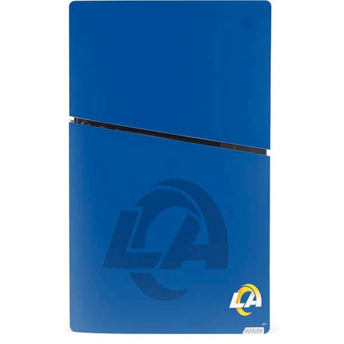 NFL Los Angeles Rams Double Vision PS5 Slim Digital Edition Bundle Skin