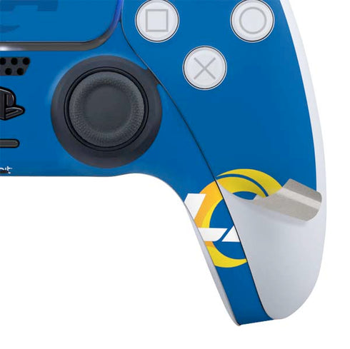 NFL Los Angeles Rams Double Vision PS5 Slim Digital Edition Bundle Skin