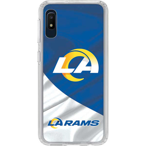 NFL Los Angeles Rams Galaxy A10e Clear Case