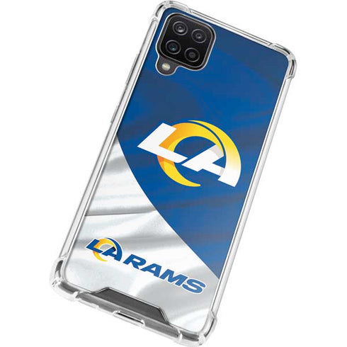 NFL Los Angeles Rams Galaxy A12 Clear Case