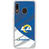 NFL Los Angeles Rams Galaxy A20 Clear Case