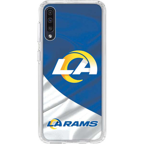 NFL Los Angeles Rams Galaxy A50 Clear Case