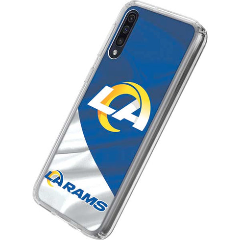 NFL Los Angeles Rams Galaxy A50 Clear Case