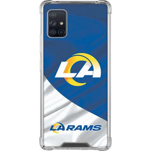 NFL Los Angeles Rams Galaxy A51 5G Clear Case