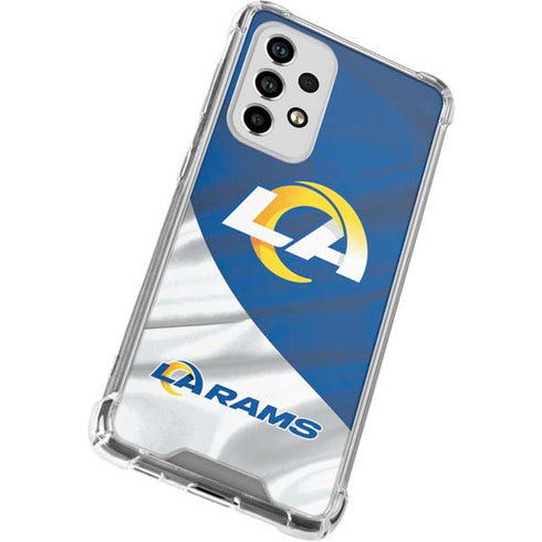 NFL Los Angeles Rams Galaxy A53 5G Clear Case