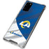NFL Los Angeles Rams Galaxy Note20 5G Clear Case