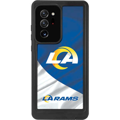 NFL Los Angeles Rams Galaxy Note20 Ultra 5G Waterproof Case