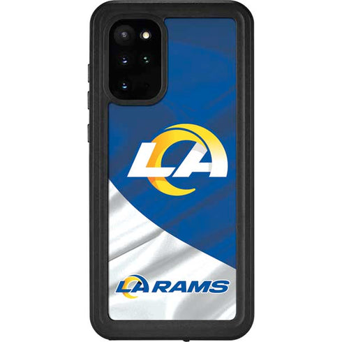 NFL Los Angeles Rams Galaxy S20 Plus Waterproof Case