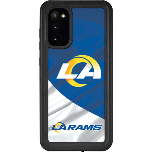 NFL Los Angeles Rams Galaxy S20 Waterproof Case
