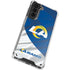 NFL Los Angeles Rams Galaxy S21 5G Clear Case