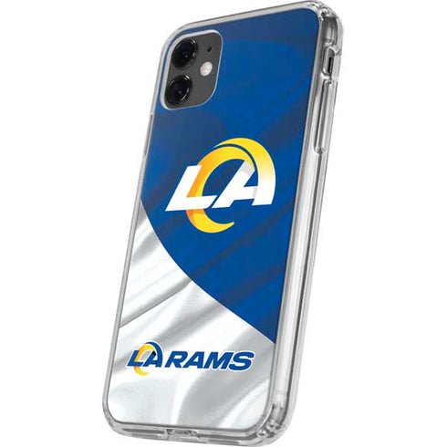 NFL Los Angeles Rams iPhone 11 Clear Case
