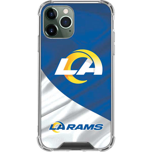 NFL Los Angeles Rams iPhone 11 Pro Max Clear Case