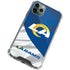 NFL Los Angeles Rams iPhone 11 Pro Max Clear Case