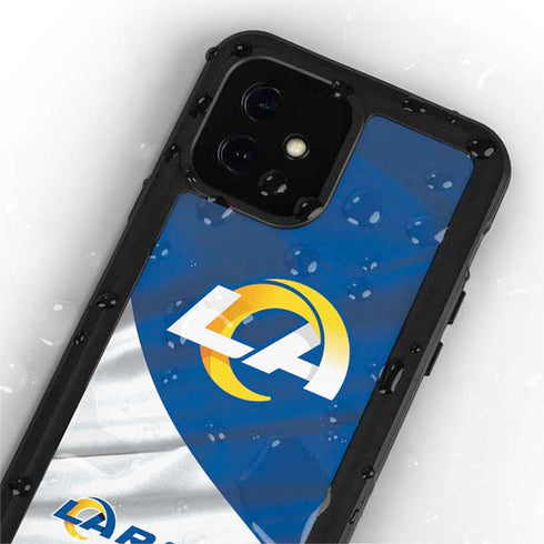 NFL Los Angeles Rams iPhone 12 Mini Waterproof Case