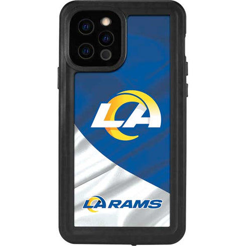 NFL Los Angeles Rams iPhone 12 Pro Waterproof Case