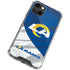 NFL Los Angeles Rams iPhone 13 Mini Clear Case