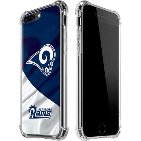 NFL Los Angeles Rams iPhone 7/8 Plus Clear Case