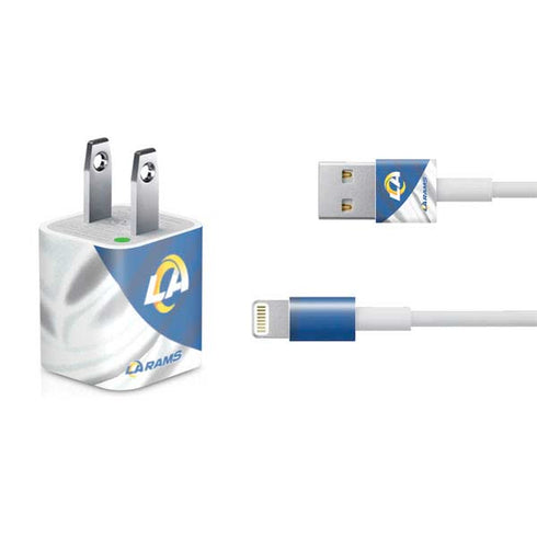 NFL Los Angeles Rams iPhone Charger (5W USB) Skin