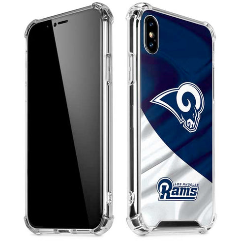 NFL Los Angeles Rams iPhone X/XS Clear Case