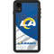 NFL Los Angeles Rams iPhone XR Waterproof Case