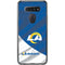NFL Los Angeles Rams LG K51/Q51 Clear Case