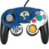 NFL Los Angeles Rams Nintendo GameCube Controller Skin